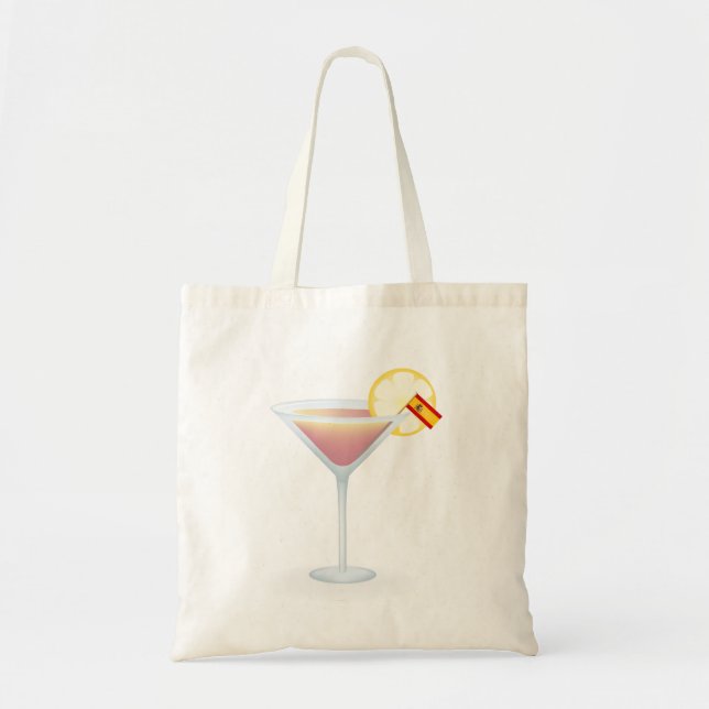 Bolsa Tote Saco de Tota de Cocktail Espanhol (Frente)