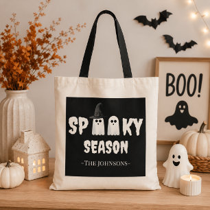 Bolsa Tote Saco de Tota de Estação Spooky - Bag de Trick ou T