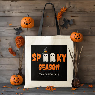 Bolsa Tote Saco de Tota de Estação Spooky - Bag de Trick ou T