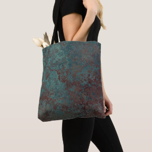 Bolsa Tote Saco de tota de impressão de "cobre" de corrosão