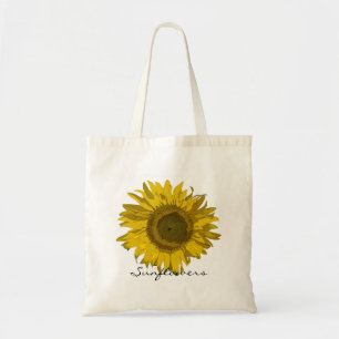 Bolsa Tote Saco de Tota de Jardinagem Girassóis