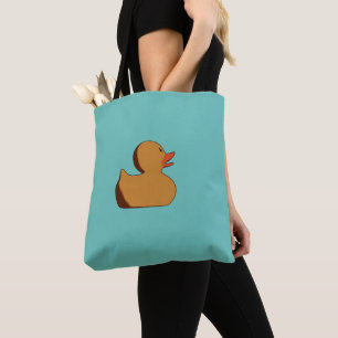Bolsa Tote Saco de Tota de Pato de Borracha - Brincadeira e D