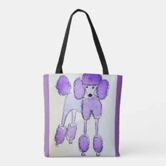 Bolsa Tote Saco de tota de poodle