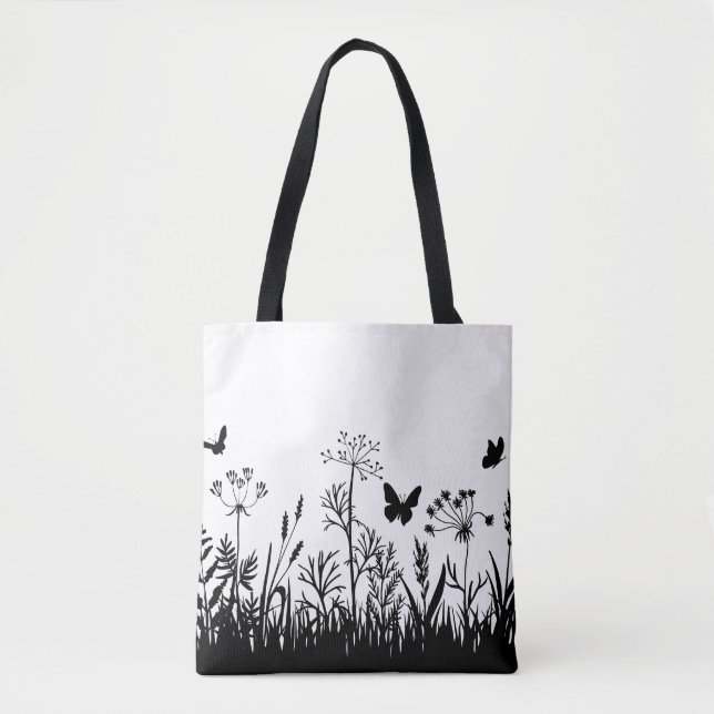 Bolsa Tote Saco de tota de silhueta (Frente)