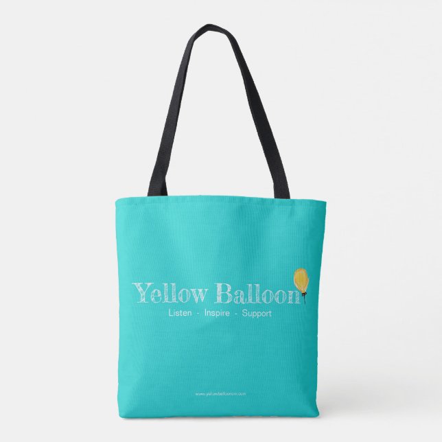 Bolsa Tote Saco de Tota do Balão Amarelo (Verso)