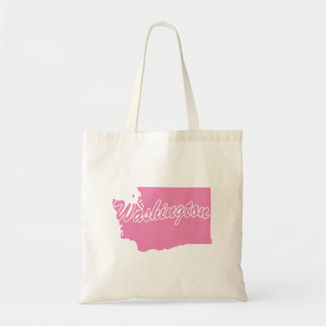 Bolsa Tote Saco de Tota do Estado de Washington (Frente)