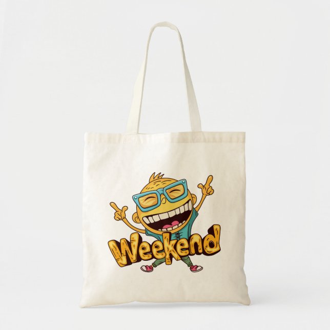 Bolsa Tote Saco de Tota do Fim de Semana: Na moda e Versátil (Frente)