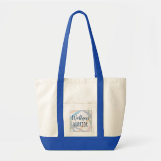 Bolsa Tote Saco de Tota do Guerreiro de Meia-Cheio de Vidro