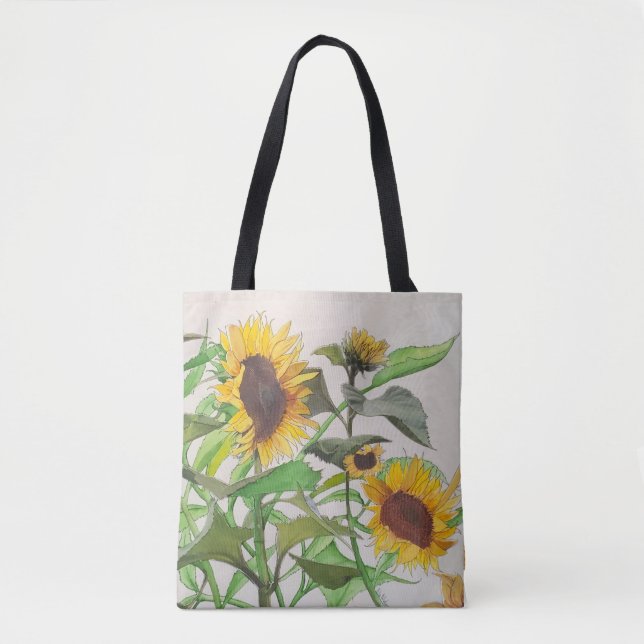 Bolsa Tote Saco de Tota do SunFlower (Frente)