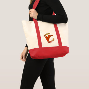 Bolsa Tote Saco de Tota do Wing em Galinha