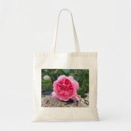 Bolsa Tote Saco de Tota Flor Floral de Canvas Floral Rosa Ros