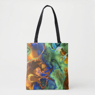 Bolsa Tote saco de tota fractal espacial