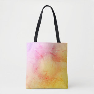 Bolsa Tote Saco de Tota Gradiente de Pastel Elegante