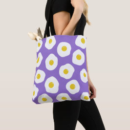 Bolsa Tote Saco de Tota Roxo de Ovo Sunny