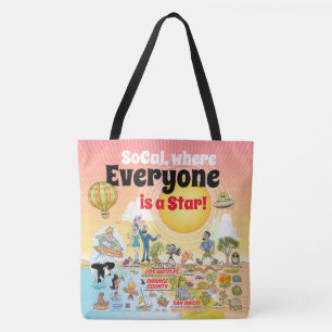 Bolsa Tote Saco de Tota SoCal Personalizado