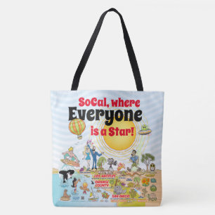 Bolsa Tote Saco de Tota SoCal Personalizado