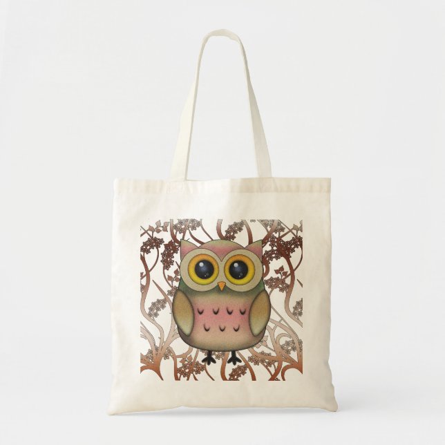Bolsa Tote Saco de Tote Coruja (Frente)