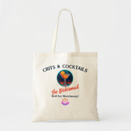 Bolsa Tote Saco de Tote da Bachelorette D&D: Gritos e Cocktai
