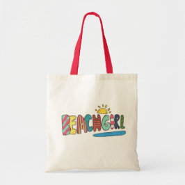 Bolsa Tote Saco de Tote da Beach Girl