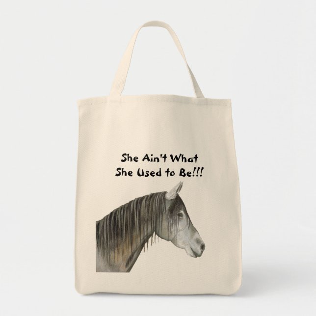 Bolsa Tote Saco de Tote da cinza (Frente)