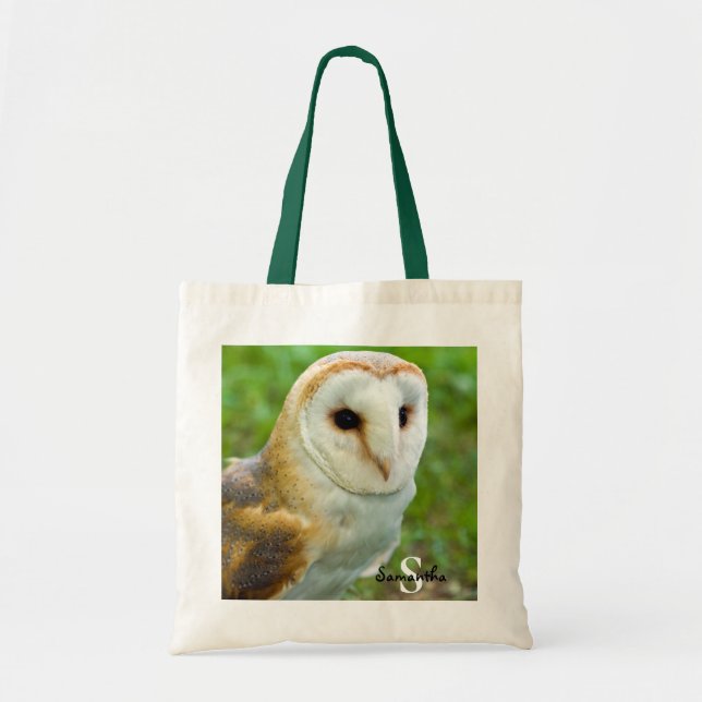 Bolsa Tote Saco de Tote da Coruja Barn (Frente)