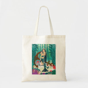Bolsa Tote Saco de Tote da Família Mermaid