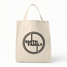 Saco de tote da família Smith