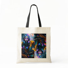 Saco de Tote da Neon City Girl