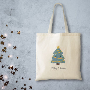 Bolsa Tote Saco de Tote de Árvore de Natal bonito