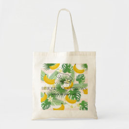 Bolsa Tote Saco de Tote de Banana Tropical