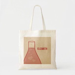 Bolsa Tote Saco de Tote de Beaker Whimsic, Vermelho