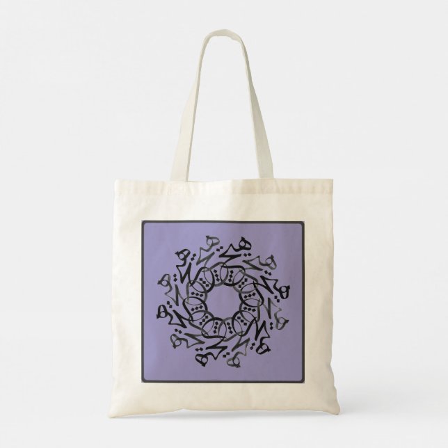 Bolsa Tote Saco de Tote de Caligrafia Persa (Verso)
