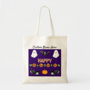 Bolsa Tote Saco de Tote de Cat Halloween - Personalizar