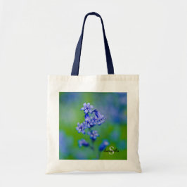 Bolsa Tote Saco de Tote de Flor Bluebell