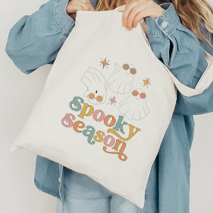 Bolsa Tote Saco de Tote de Halloween do Fantasma Ghost Cute