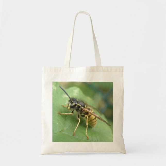 Bolsa Tote Saco de Tote de Macro do Hoverfly (Frente)