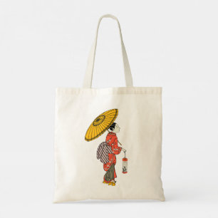 Bolsa Tote Saco de Tote de Mulher Asiática