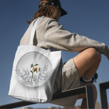 Saco de tote de natureza caprichosa