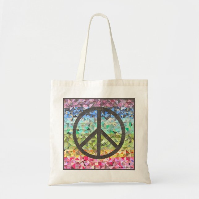 Bolsa Tote Saco de Tote de Paz (Frente)
