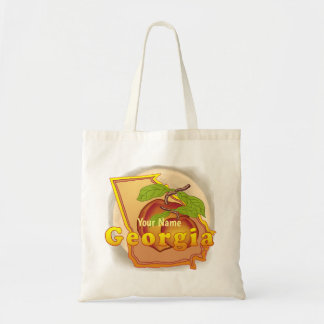 Bolsa Tote Saco de tote de Peach Georgia