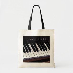 Bolsa Tote saco de tote de piano personalizado