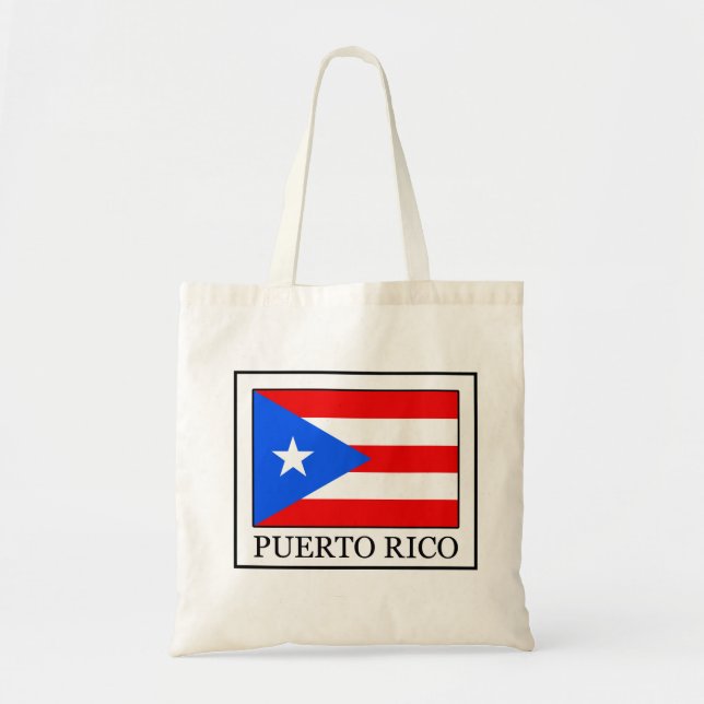 Bolsa Tote Saco de tote de Porto Rico (Frente)