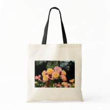 Saco de Tote de Rosas Amarelas Elegante