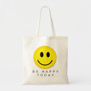 Bolsa Tote  saco de tote de smiley face