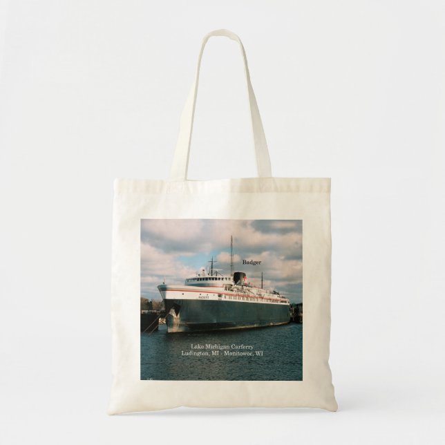 Bolsa Tote Saco de tote de texugo (Frente)