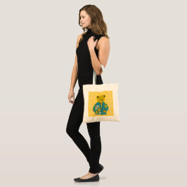 Bolsa Tote Saco de Tote de Urso Floral