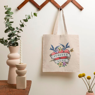Bolsa Tote Saco de Tote do Amor para sempre