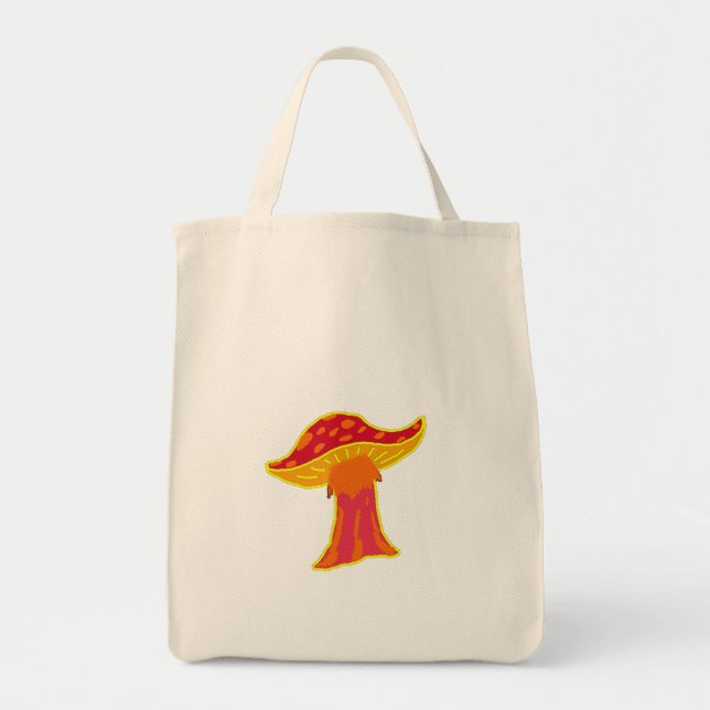 Bolsa Tote Saco de Tote do Cogumelo (Frente)
