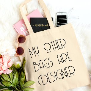 Bolsa Tote Saco de Tote do Designer de Compro Funny Grocery