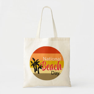 Bolsa Tote Saco de Tote do Dia Nacional da Praia